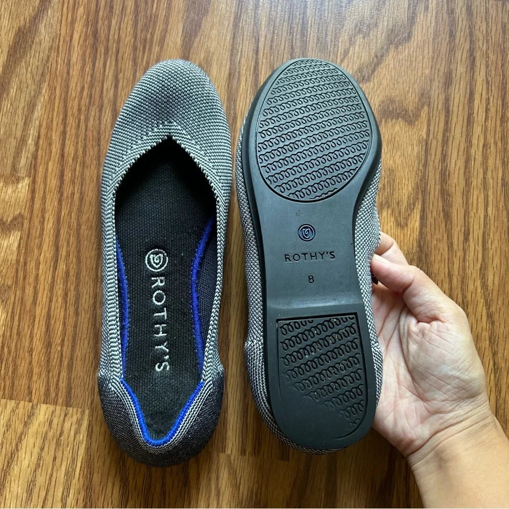 Women's Rothy's The Flat Shoes. Size 8 - Picture 8 of 9
